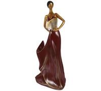 Abaodam Porte-Bouteille de Vin Rouge en Résine Statuette Élégante de Femme, Support Décoratif pour Bouteilles, pour Anniversaire ou Pendaison de Crémaillère