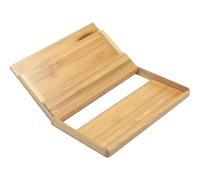 Abaodam Porte-Cartes de Visite en Bois Portable Design Fin et Boîte à Mémo, Conteneur à Faible Empreinte Carbone, pour Usage en Réunion ou Salon Professionnel