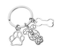 Abaodam Porte-clés Griffe De Chien Mignon en Zinc Accessoire Portable Résistant à l'usure Pendentif Décoratif pour Paquet pour Amoureux des Chiens pour Clés Et Paquet