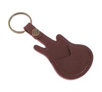 Abaodam Porte-clés pour Médiators De Guitare Étui à Plectres PU avec Rangement Pratique pour Accessoires De Musique Sac à Médiator Compact pour Guitaristes