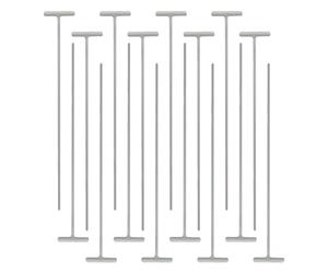 Abaodam Porte du Poulailler en Fer Blanc 16pcs Mécanisme Flexible et Design à Aiguille Unique pour Pigeons Pigeonnier de Course
