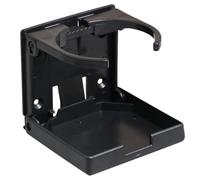 Abaodam Porte-Gobelet Pliable pour Bateau et Camion, Support Extensible et Compact Rangement Intégré, Facile à Installer, Adapté aux Grands Verres, Couleur Aléatoire