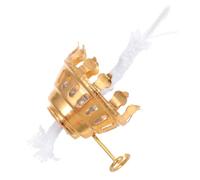 Abaodam Porte-mèche Réglable pour Lampe à Pétrole Vintage en Alliage | Remplacement Compatible, Assemblage Simple, Luminosité Ajustable, Usage Intérieur, pour Lampe et Lanterne