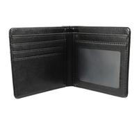 Abaodam Portefeuille Vierge en Cuir PU Blanc pour Sublimation, Portefeuille Mince Pliable Multifonctionnel Portable pour Usage Extérieur et Maison