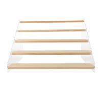 Abaodam Présentoir en Bois à Étages pour Objets, 30cm, Cinq Niveaux