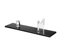 Abaodam Présentoir pour Couteaux en Acrylique Noir Design Détachable, Support Robuste et Facile à Nettoyer pour Rangement la Cuisine Sécurisé
