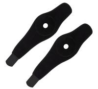 Abaodam Protection 2 Pièces Noir, Manchons Élastiques pour Sport Outdoor, Fitness, Cyclisme, Escalade - Confortable et Non Glissant pour Genou, de Sport Polyvalente