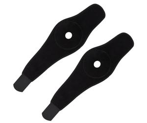 Abaodam Protection 2 Pièces Noir, Manchons Élastiques pour Sport Outdoor, Fitness, Cyclisme, Escalade - Confortable et Non Glissant pour Genou, de Sport Polyvalente