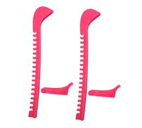 Abaodam Protection pour Patins à Glace Housse Réglable en Silicone Étui Antidérapant 1 Paire Compatible Patins à Glace et Hockey pour Entraînements et Compétitions