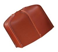 Abaodam Protège-Bouteille de Gaz Cuir PU Anti-Chute pour Camping Extérieur Housse de Protection Isolante et Antichoc pour Réchaud à Gaz Portable