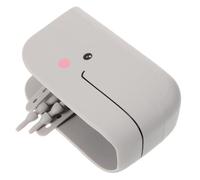 Abaodam Protège-robinet Bébé En Silicone Gris, Protection De Bec Robinet, Couvercle De Robinet De Sécurité Pour Salle De Bain Garçon Et Filles, Adapté Aux Baignades,