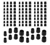 Abaodam Protège-talons Hauts Noirs Lot 20 Pièces Antidérapants et Anti-usure pour Talons Aiguilles, Coussinets de Protection Polyvalents pour Chaussures Femmes, Adaptés aux