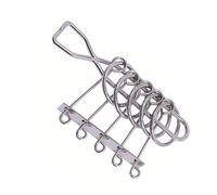 Abaodam Puzzle Anneaux Chinois Métal Jouet Éducatif Intelligence pour Garçon Fille Casse-tête IQ Ludique Et Décompressant