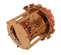 Abaodam Puzzle Bois Modèle Manège DIY pour Garçon Fille et Adultes Jeu Éducatif de Construction Artisanale Bois Écologique Développement Créativité et Coordination Main-œil