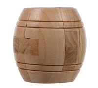 Abaodam Puzzle Luban en Bois 6 CM Jeu Éducatif de Verrouillage Ming Lock pour Garçon et Filles et Adultes Développement Intellectuel et Stimulation Cérébrale