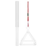 Abaodam Pyramide Chantante en Quartz Blanc pour Méditation Pied de Chant Pyramidal, Décoration Intérieure Élégante et Pupitre à Musique pour Relaxation Sonore Style Plusieurs styles