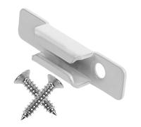 Abaodam Quincaillerie pour Fenêtres Coulissantes en Alliage de Zinc Blanc Mécanisme de Verrouillage Facile à Remplacer et Fonctionnement Fluide pour Fenêtre Coulissante