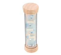 Abaodam Rain Stick Shaker with Maze Puzzle Portable Sensory Toy for Cognitive Development Safe Ergonomic Design and Soothing Rain Sound for Relaxation and Motor Skills Training