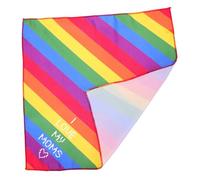 Abaodam Rainbow Pride Bandana réversible pour animaux de compagnie, écharpe élégante pour animaux de compagnie gay pour fêtes, accessoire doux et confortable pour chiens