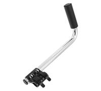 Abaodam Rallonge Poignée Fauteuil Roulant Inox Réglable Antidérapante Accessoire Léger Portable pour Aidants et Personnes Grandes