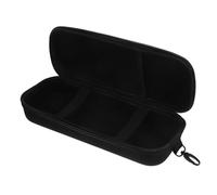 Abaodam Rangement pour Deux Microphones à Noir Écouteurs De Sport Femmes Drapeaux De Micro Titulaire Sacs De Voyage pour Femmes Mini-Micro De Gym à Main Black en Tissu