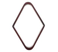 Abaodam Râtelier de Billard en Bois, Triangle et Diamant pour 9 Boules | Placement Facile des Boules, Design Bois Élégant, pour Clubs et Lieux de Loisirs, Table de Billard