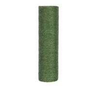 Abaodam Recharge Poteau à Gratter en Sisal Vert pour Chat D'intérieur, Trous de Vis M8, Protection des Meubles et Design DIY pour Cage à Chat