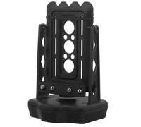 Abaodam Remontoir Automatique pour Montre Mécanique Compact en Plastique Noir, Appareil de Remontage Silencieux Montre, Maison et Voyage, Dispositif Rotatif Anti-arrêt