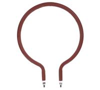 Abaodam Remplacement du Tube de Chauffage Pièce de Rechange pour Tube Chauffant Tube Chauffant Circulaire Accessoire d'incubation pièces d'incubateur Tube Chauffant Pratique Le Fer Brown