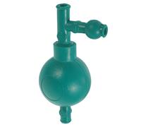 Abaodam Remplisseur, en Trois Pipettes de Vert Caoutchouc à Voies 3 Ouvertures Extraction Précise de Liquide pour Besoins Expérimentaux Médicaux