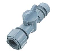 Abaodam Répartiteur de Vanne d'eau à Double Voie Abs avec Mécanisme de Rapide Fonction de Commutation Intégrée Gestion des Systèmes d'Irrigation et Robinets Extérieurs