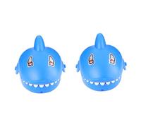 Abaodam Requin Dentiste 2 Pièces De Jeu De Doigts Bouche De Requin Mordant Morsure De Doigt Animal Qui Se Mordent Blue