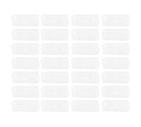 Abaodam Résistantes aux Rayures Boîtes Rectangulaires Lot de 28 en Pvc Transparent Faciles à Transporter pour Biscuits et Petits Gâteaux pour Emballage Présent