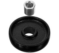 Abaodam Roue à Roulement Professionnelle pour Cric Multifonction, Accessoire Renforcé Compatible Crics Hydrauliques Horizontaux de Faible Tonnage pour Usage Industriel