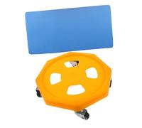 Abaodam Roue Abdominale Silencieuse Portable avec Rebond Équipement Compact pour Entraînement Du Centre et Renforcement Musculaire à