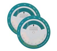 Abaodam Roue de Calcul de L’imc et Poids Corporel Suspendue, Lot de 2, Outil de Mesure Précis Cadran Bmi, Utilisation Maison et Salle de Sport, Suivi Santé Corporel, pour Adultes