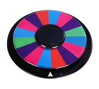 Abaodam Roue de Fortune Cases Acrylique pour Jeux de Fête et Tombola Roulette Rotative Portable pour Animation Mariage Carnaval et Événements Festifs
