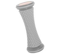 Abaodam Rouleau de Massage des Pieds Gris en Tpr, Petit Outil de Réflexologie Plantaire Ergonomique pour Soulager les Fascias, Masseur Corporel Portable, Détente et Bien-être Musculaire