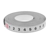 Abaodam Ruban à Mesurer Métrique pour Lecture en Acier Carbone Autocollant Règle Adhésive Polyvalente pour Atelier et Bricolage