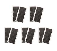 Abaodam Ruban Adhésif Imperméable 10 Feuilles Légères en Tissus Non Tissés Adhésif Puissant et Résistant la Sueur et Pet pour Extensions de Cheveux et Perruques