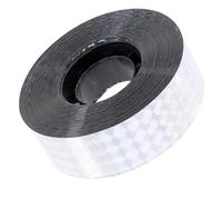 Abaodam Ruban Réfléchissant Effrayant Double Face 2,4 CM X 50 M, Bande Spiralée Anti-Oiseaux pour Verger, Champs et Balcon, Dispositif Physique d'Effarouchement