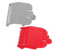 Abaodam Sabots de Tondeuse à Cheveux Contrôle Exact Longueur Lot de 2 en Plastique Guides Capillaires Précis pour Usage Professionnel et Domestique