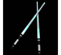 Abaodam Sabre Laser Lumineux Garçon Fille Rétractable Couleurs Changeantes avec Connecteur Sécurisé Plastique pour Jeux Extérieurs Garçons Filles