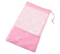 Abaodam Sac à Chaussures de Danse Classique Rose en Filet Léger Pochette à Cordon Ventilée pour Chaussures de Danse Paquet de Rangement pour Pointes pour Studio Répétitions et Voyages