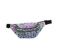Abaodam Sacoche Banane pour Femmes Ceinture Élégant Premium pour Ado Fille Utilisation Polyvalente Fanny Pack ou Bandoulière Couleur Bleue pour Petits Objets et ou Petite Amie