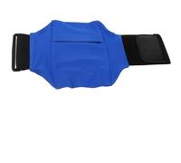 Abaodam Sacoche de Jambe de Sport Antidérapante Bleu, Ajustable pour Téléphone 5,5-7,5 Pouces, Bande Élastique Multifonction pour Course, Randonnée et Activités Plein Air