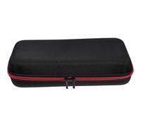 Abaodam Sacoche Rigide pour Microphones sans Fil, Pochette à Fermeture Éclair Noire, Étui de Protection Eva et Étanche, Paquet de Voyage Compact pour Double Microphone, Accessoires Inclus