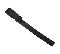 Abaodam Sangle de Treuil de Remorque Noire en Polyester 6 Mètres avec Crochet Courroie de Treuil Marine Résistante pour Chargement et Récupération Véhicule Robuste pour Traction