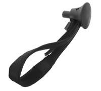 Abaodam Sangles de Bâtons de Randonnée Ajustables en Polyester Noir, Paire de Dragonnes pour Bâtons de Ski et Marche, Protection Antidérapante pour Sports de Plein Air et Trekking