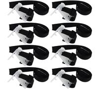 Abaodam Sangles de Fixation pour Couverture Solaire de Piscine Kit 1 Pièce avec Boucle Résistante Sangle pour Enrouleur de Piscine Protection Surchauffe et Maintien Sécurisé